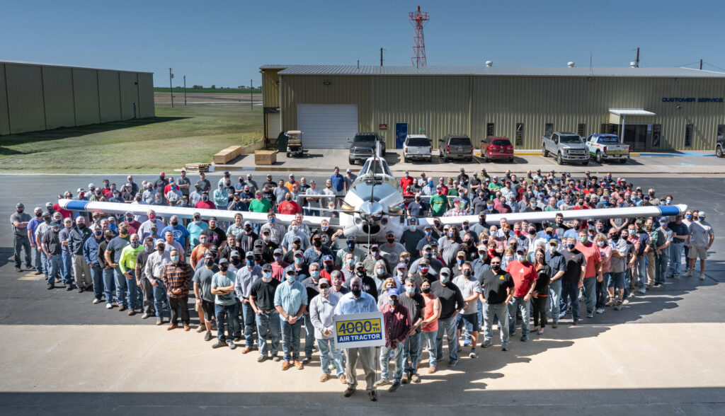 Air Tractor Entrega a Aeronave 4.000