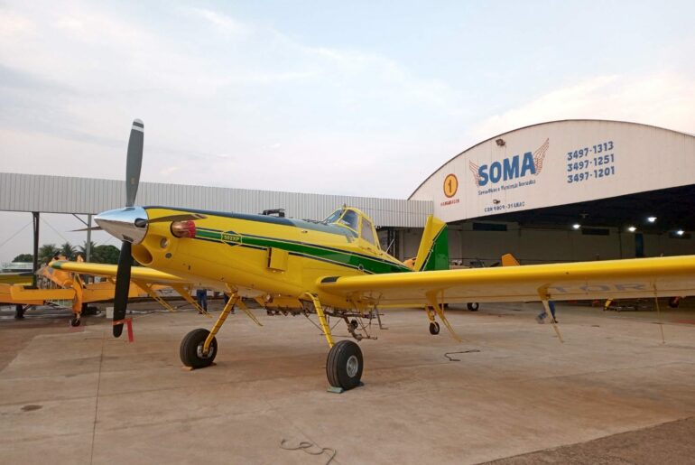 Air Tractor 502XP entregue nas cores do Brasil
